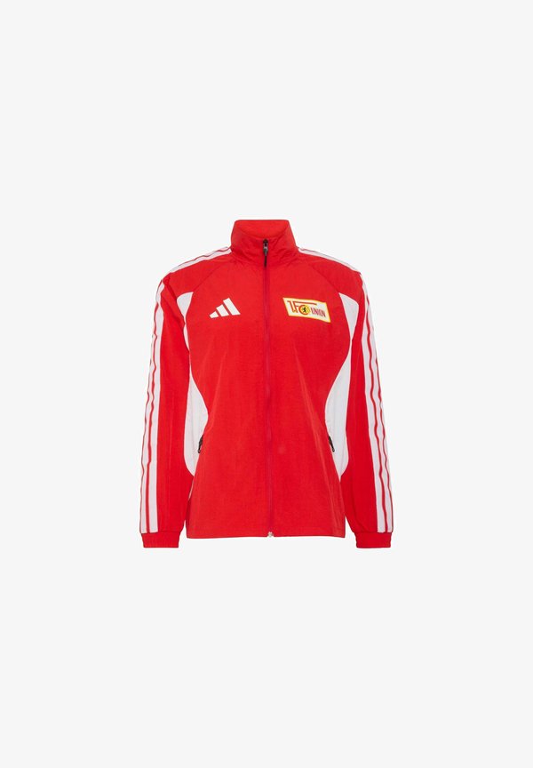 adidas Performance ADIDAS PERFORMANCE UNION BERLIN HOME ANTHEM JACKET - Club wear - vivid red   white