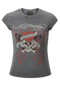 Ed Hardy LOVE KILLS CAP SLEEVE