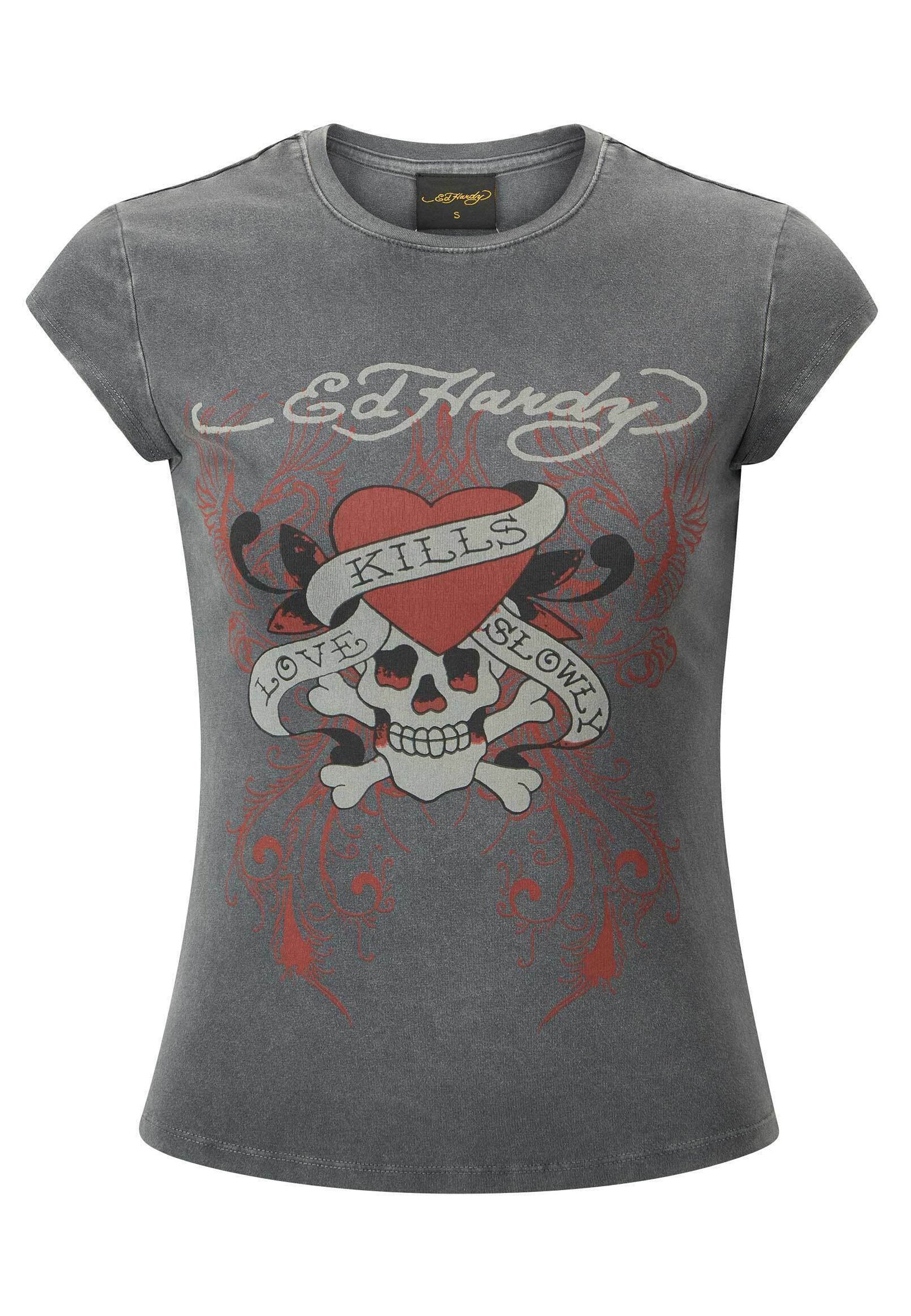 Ed Hardy LOVE KILLS CAP SLEEVE