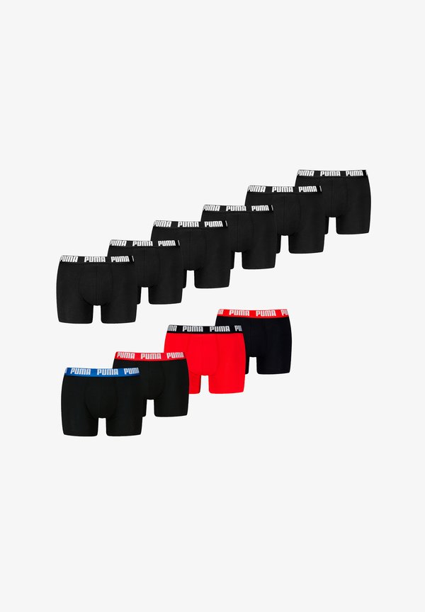 Puma EVERYDAY 10ER PACK - Boxer briefs - red   black