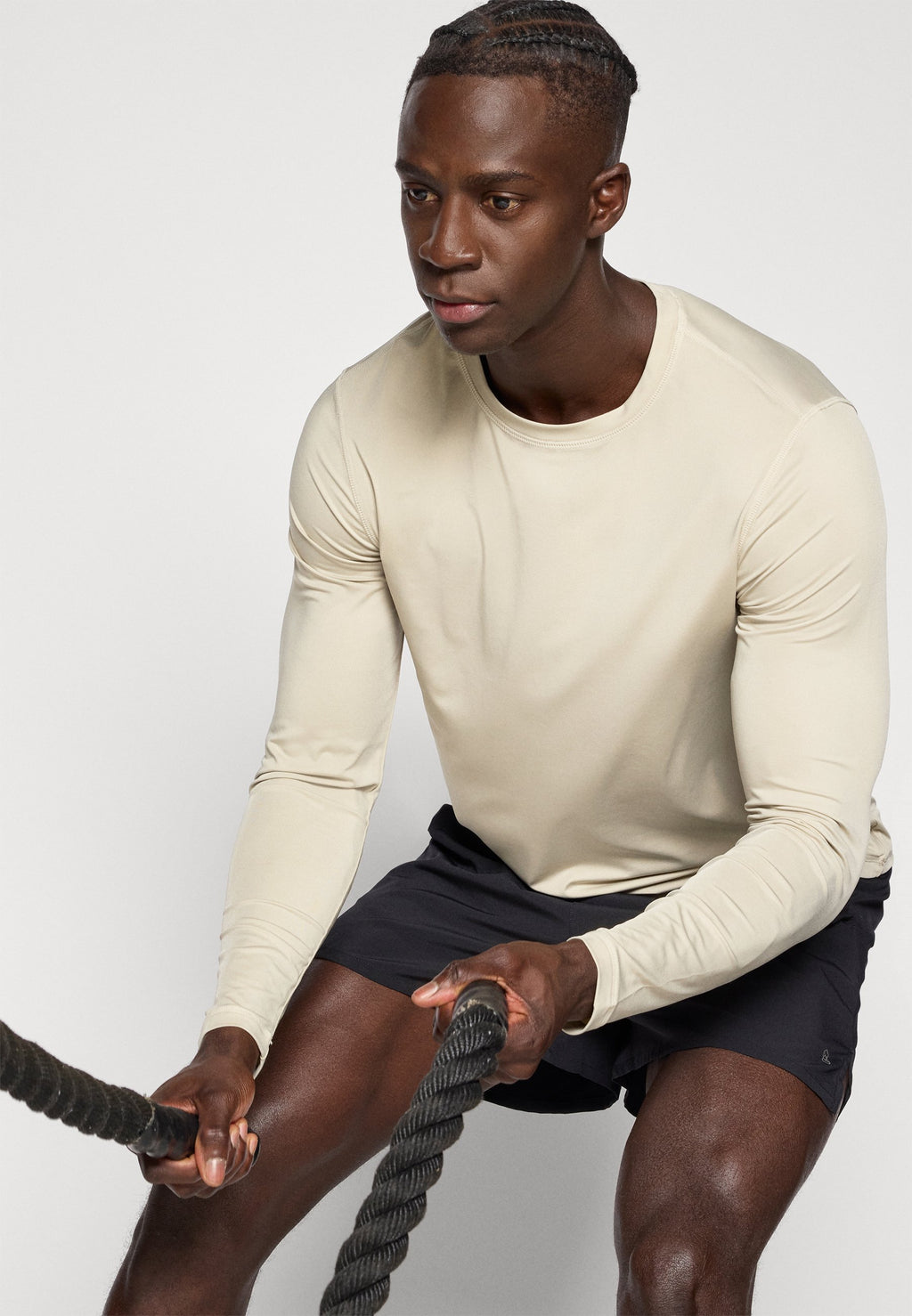Pier One Sport FITTED LONG SLEEVE LIGHT WEIGHT TOP