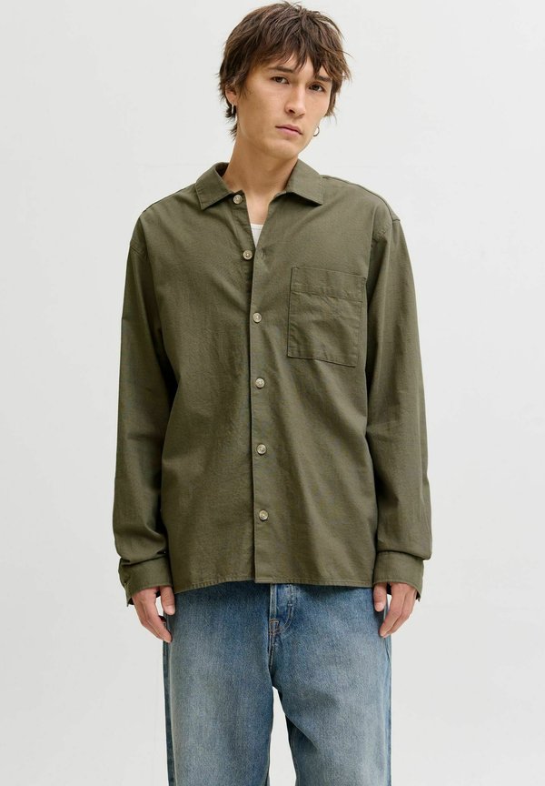 Jack & Jones Casual Relaxed Fit - Shirt - dusty olive
