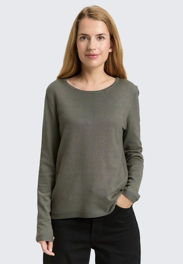 TOM TAILOR Jumper - cloudy green