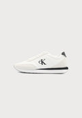 Calvin Klein RETRO RUNNER - Trainers - bright white/black