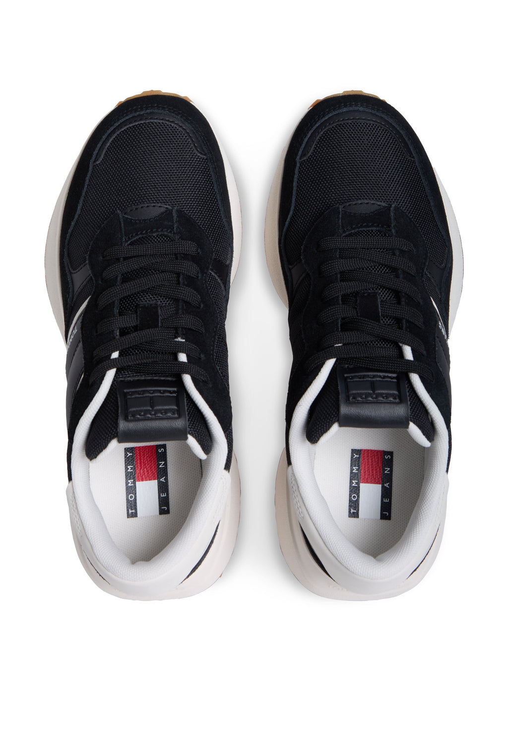 Tommy Jeans SUEDE CLEAT MIXED TEXTURE TRAINERS