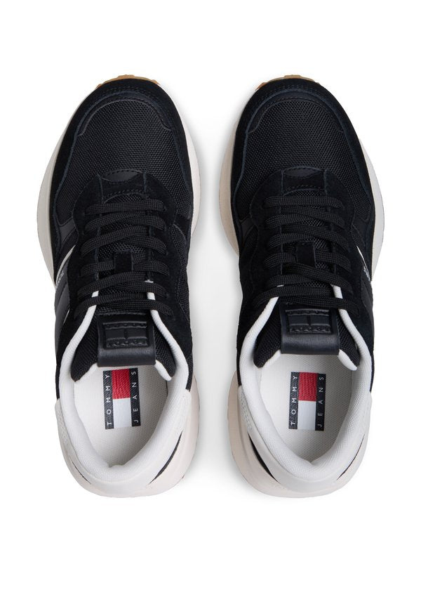 Tommy Jeans SUEDE CLEAT MIXED TEXTURE TRAINERS