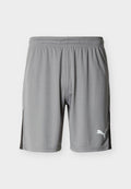 Puma TEAMLIGA26 SHORTS - Sports shorts - flat medium gray/white/black