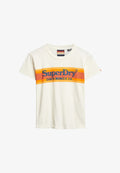 Superdry & Co VENUE OUTDOORS - Print T-shirt - desert bone off white