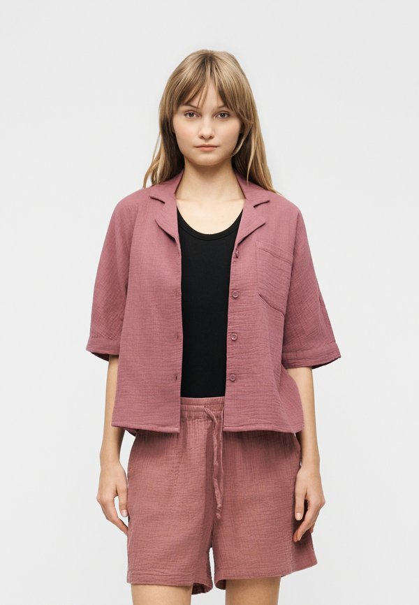 ONLY ONLTHYRA - Button-down blouse - rose brown