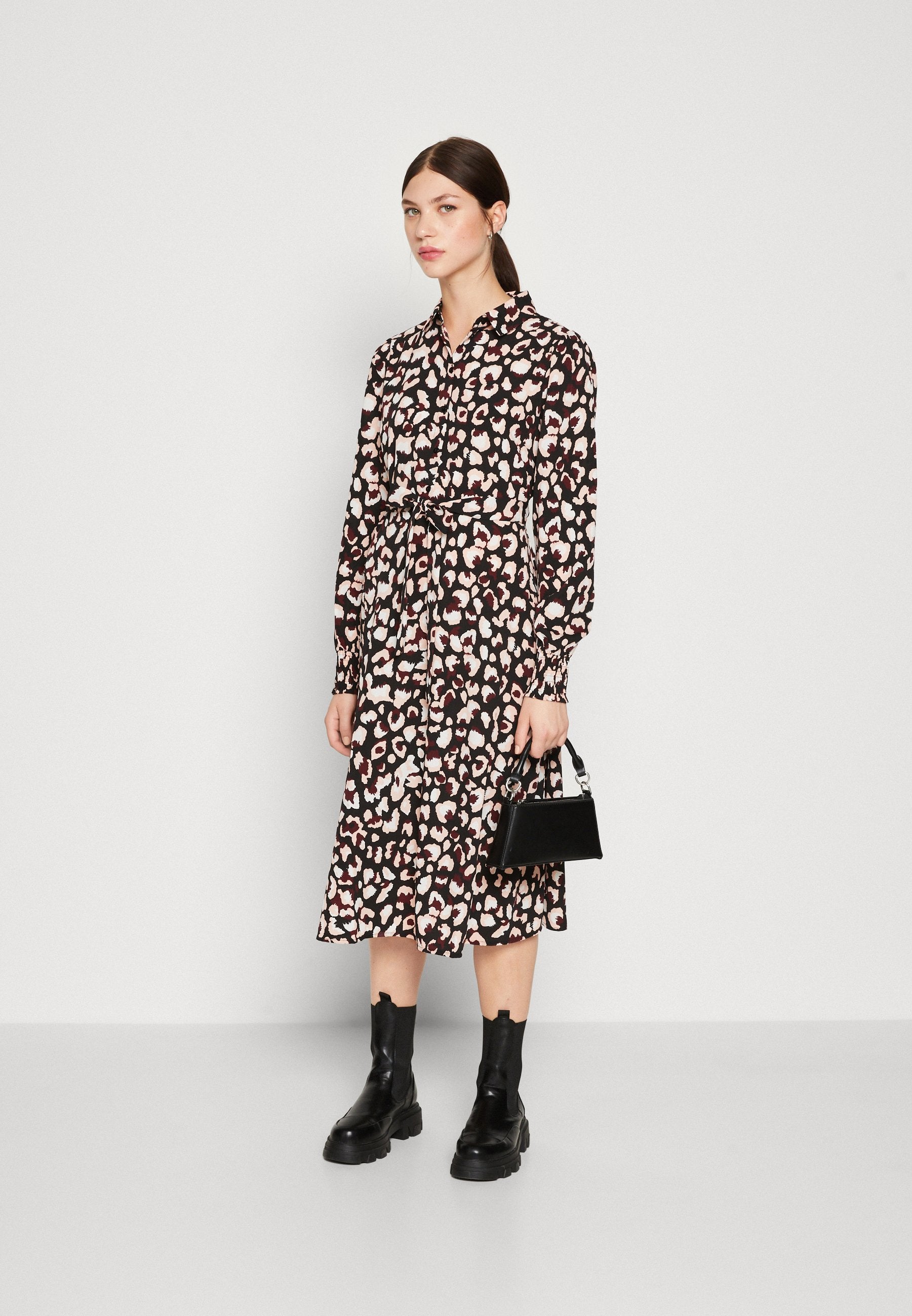 Pieces PCFALISHI MIDI SHIRT DRESS