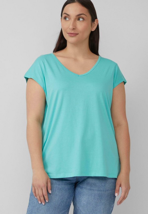 s.Oliver Basic T-shirt - türkis