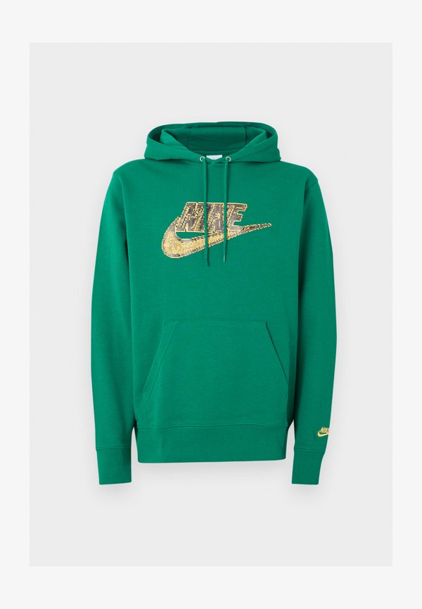 Nike Sportswear CLUB SCIFI - Hoodie - malachite/topaz gold-coloured