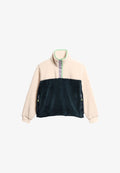 Superdry & Co SUPER SOFT MASH UP - Fleece jumper - rice white