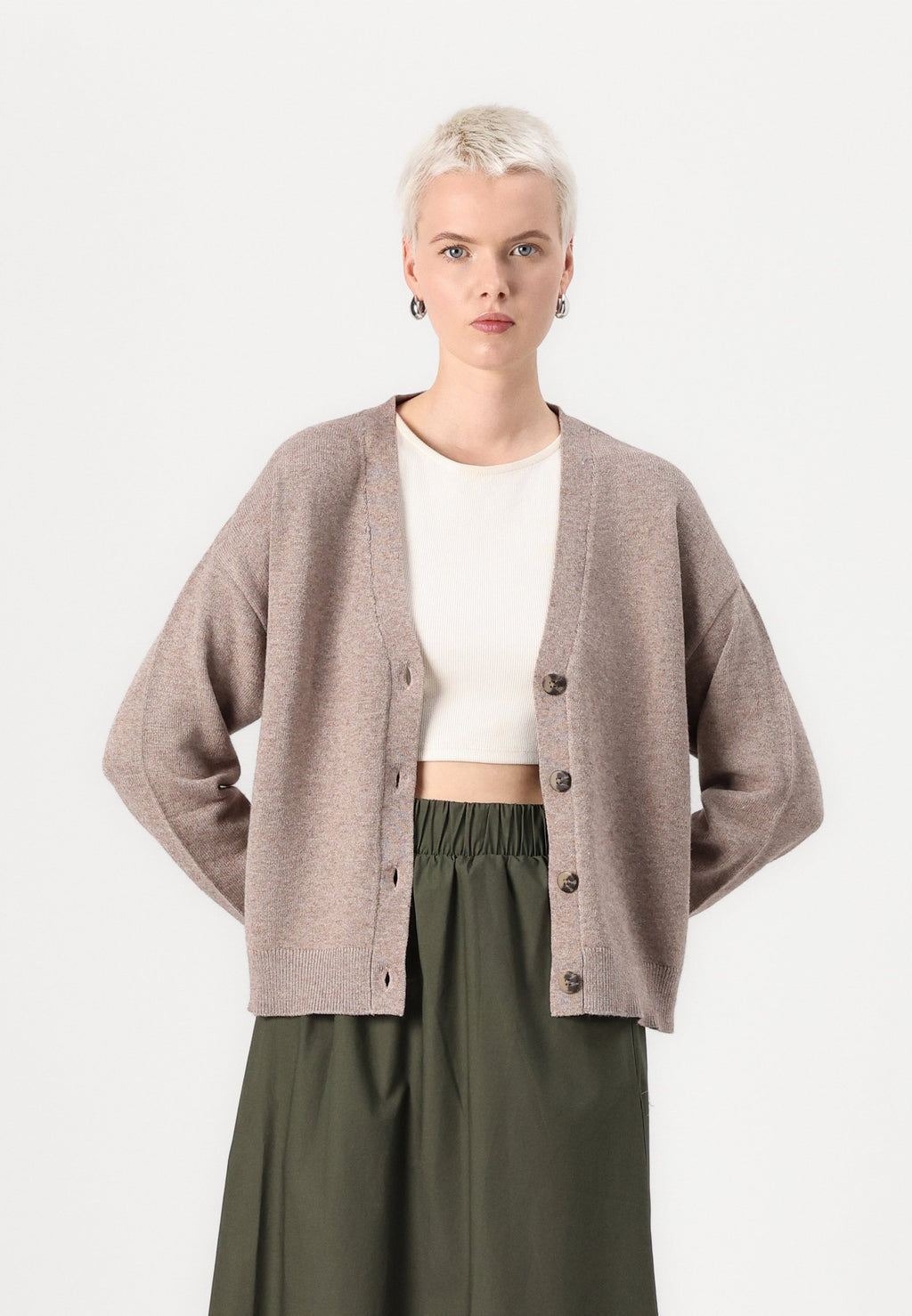 VILA VIRIL V-NECK KNIT CARDIGAN - NOOS