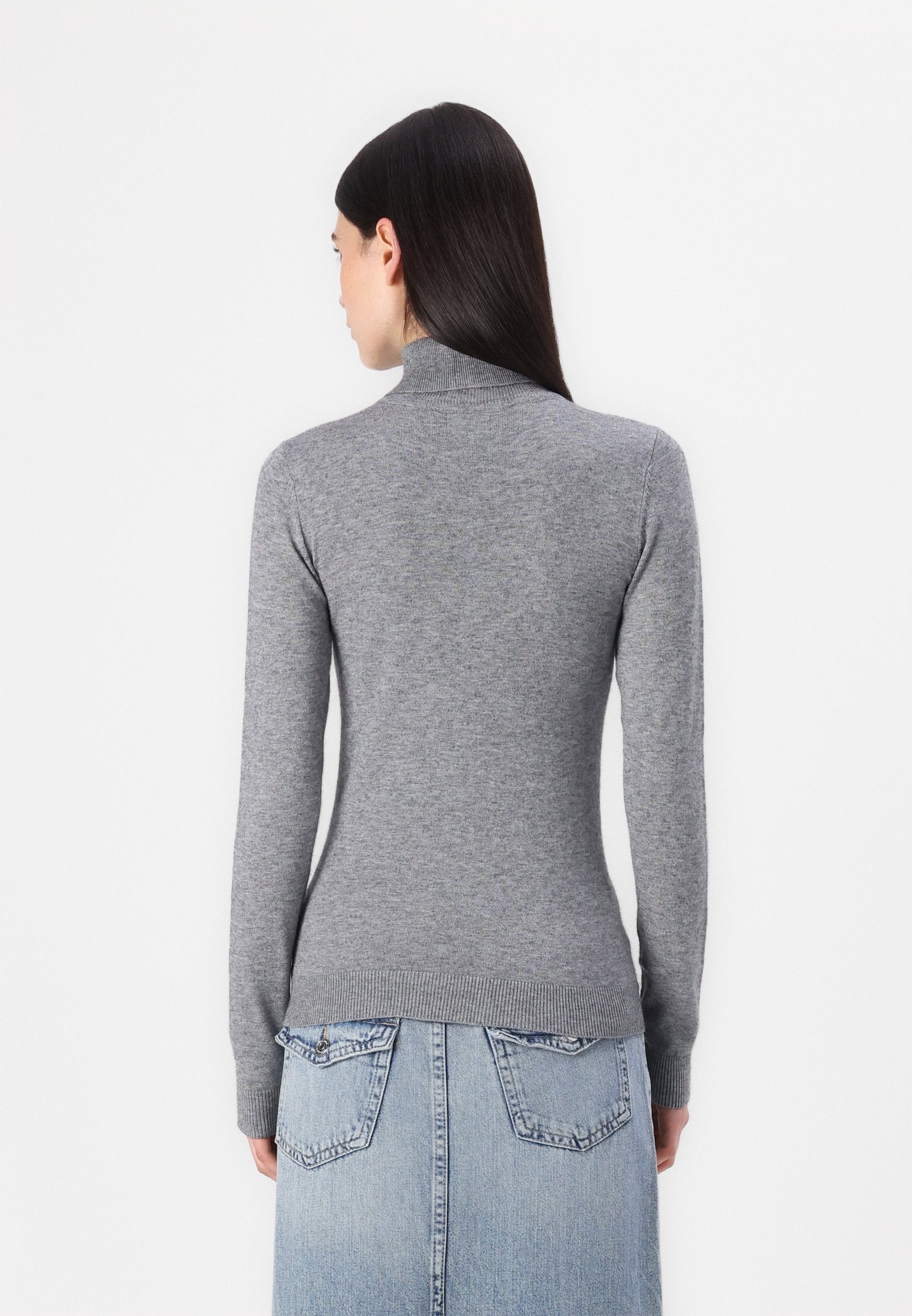 Object OBJTHESS L/S ROLLNECK KNIT PULLOVER