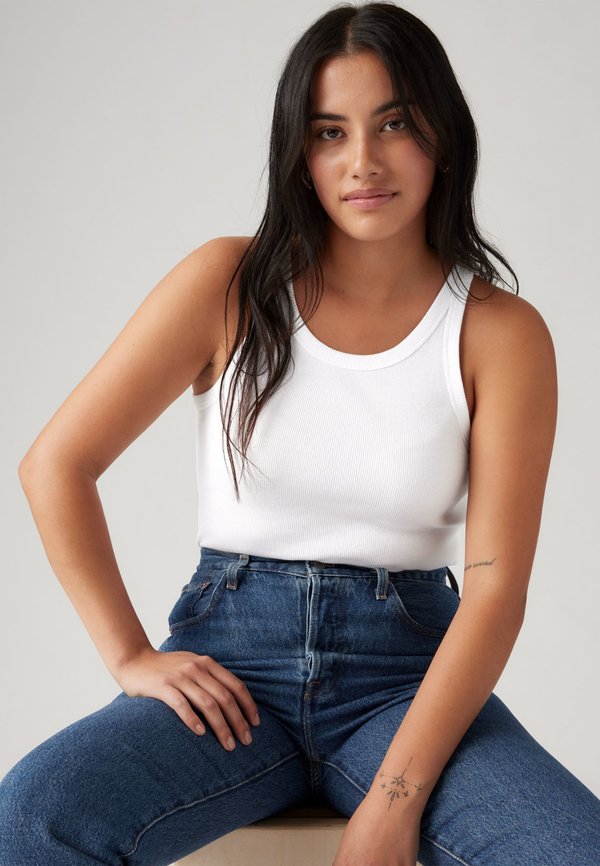 Levi's® ESSENTIAL RACER TANK - Top - white