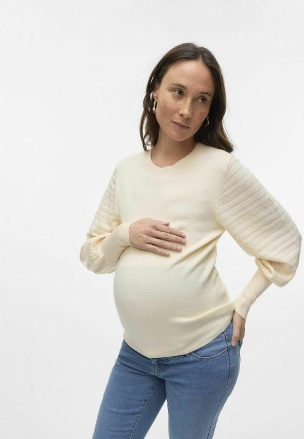 Vero Moda Knitted regular fit round neck high cuffs