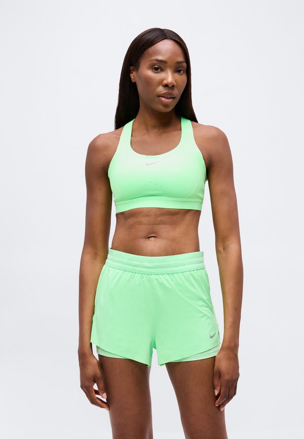 Nike Performance SWIFT BRA - High support sports bra - illusion green