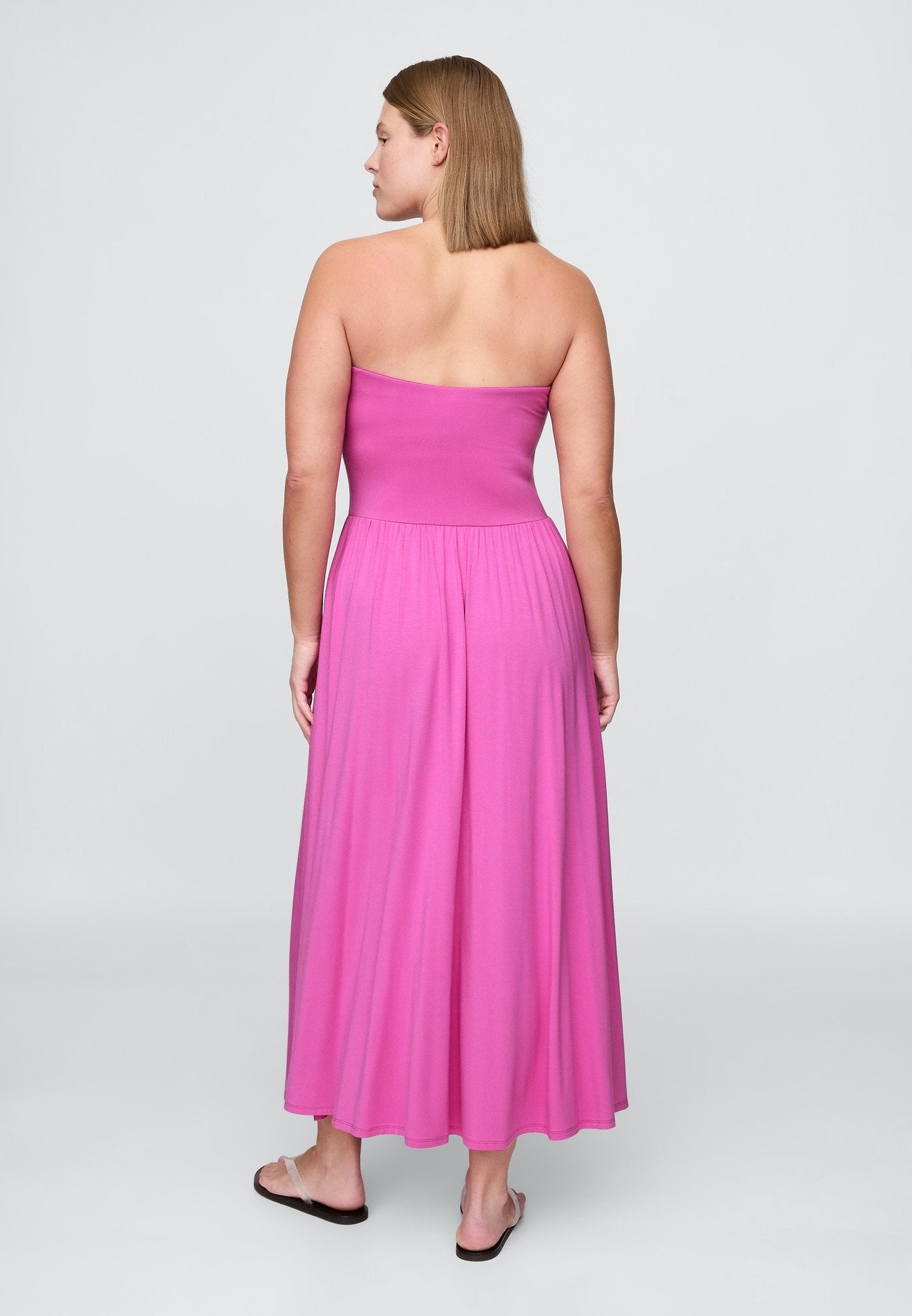 GAP STRAPLESS DROP WAIST DRESS
