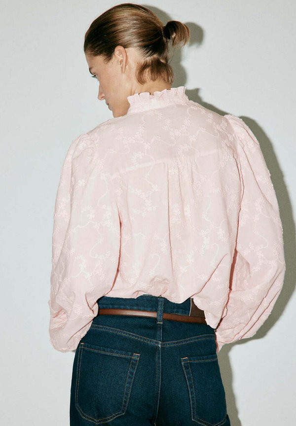 Mango ADULT - Button-down blouse - pink