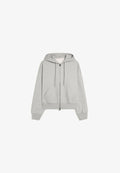 Bershka BASIC ZIP-UP SWEATSHIRT. - Zip-up sweatshirt - dark grey