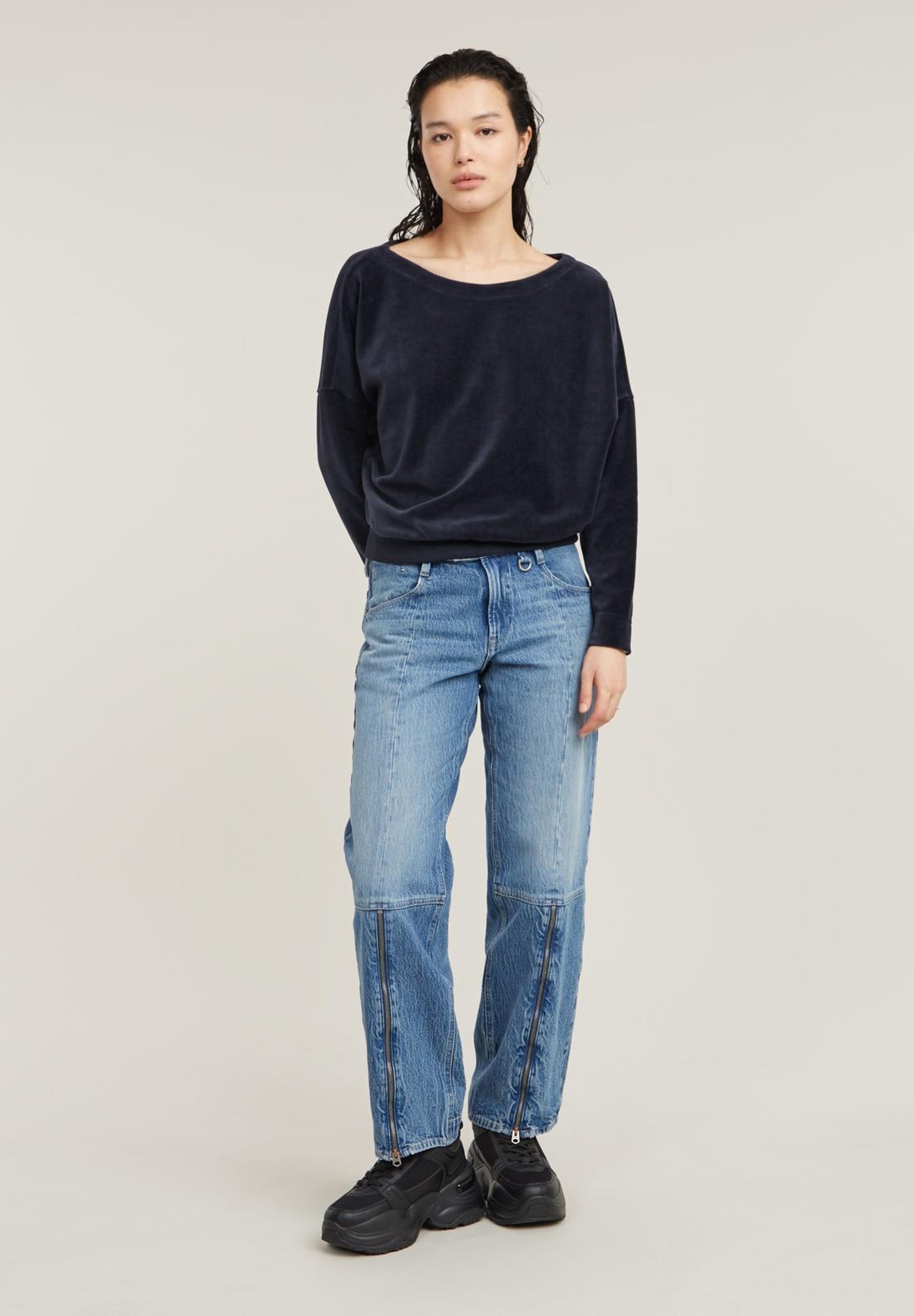 BATWING VELVET LOOSE Media 2
