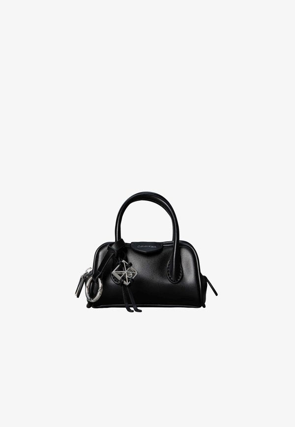 Calvin Klein EMBLEM TRIO MINI BAG CHARM - Keyring - black