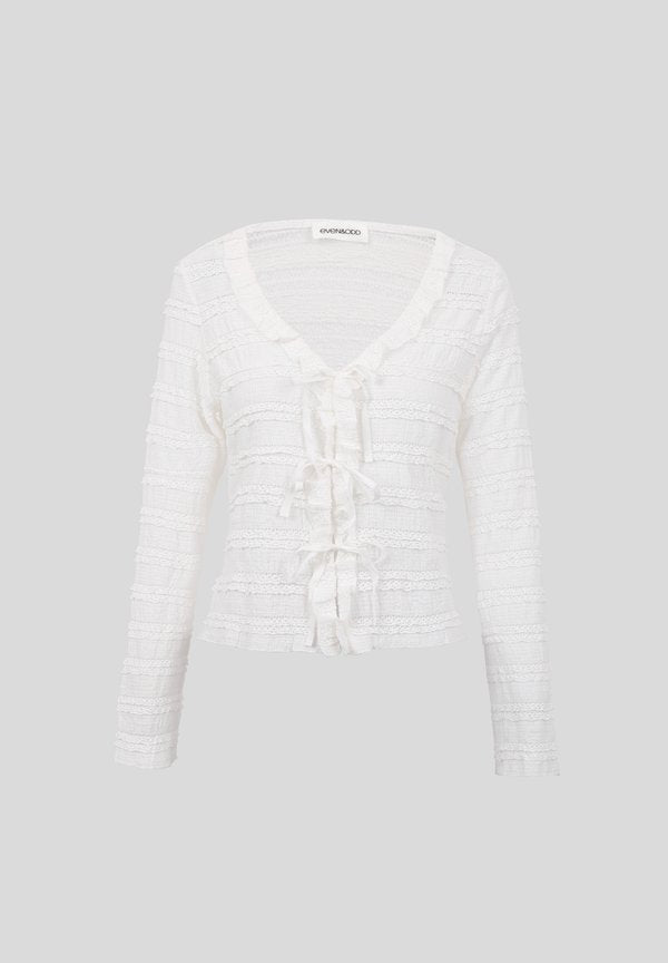 Even&Odd RUFFLE LACE TIE-UP
