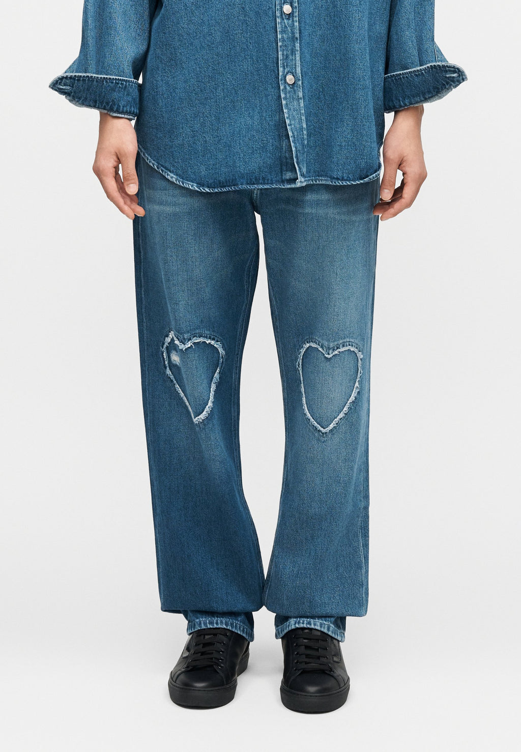 MOSCHINO HEARTS PANTALONE
