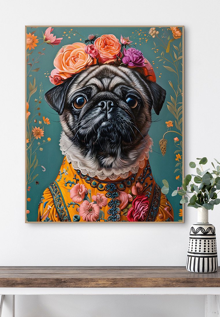 Orange Wallz FEMALE PUG