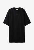 Calvin Klein Jeans LABEL - T-Shirt Dress - black