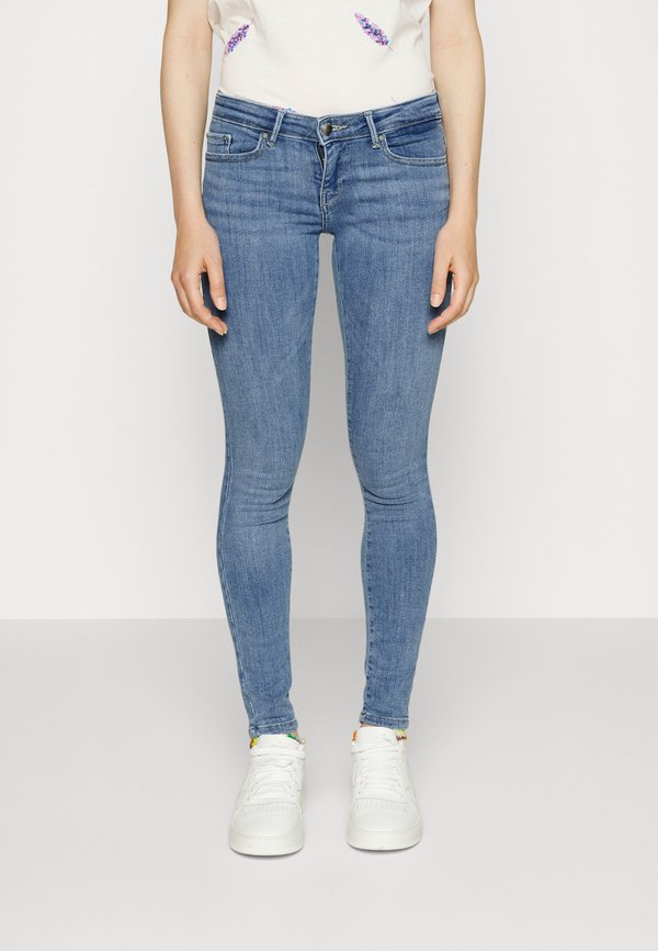 ONLY ONLCORAL LIFE POWER - Jeans Skinny Fit - light blue denim
