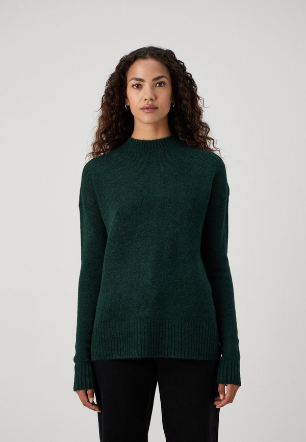 Vero Moda Tall VMLEFILE BOXY - Jumper - scarab melange
