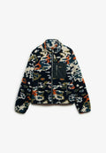 Superdry & Co PRINTED ZIP THROUGH - Fleece jacket - lichen print