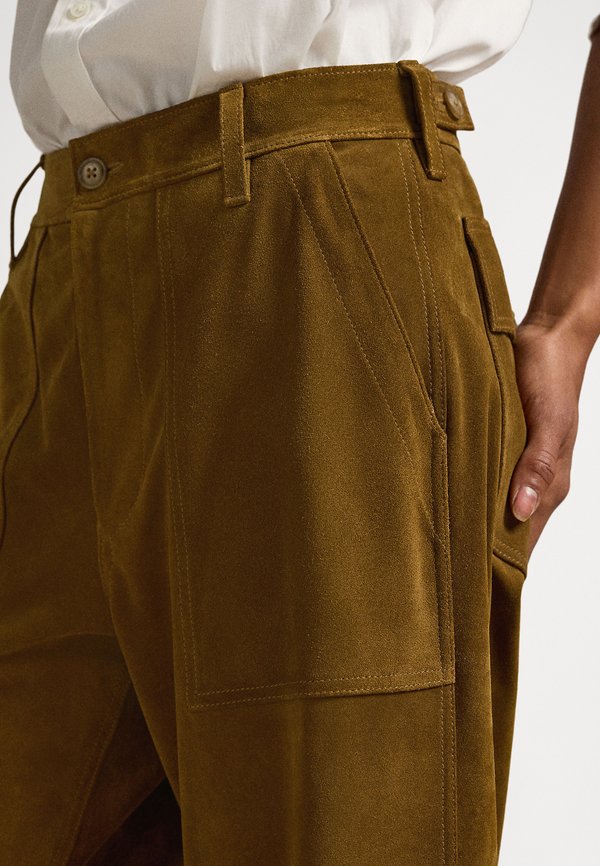 Polo Ralph Lauren THE SUEDE WIDE-LEG CROP RICKY PANT