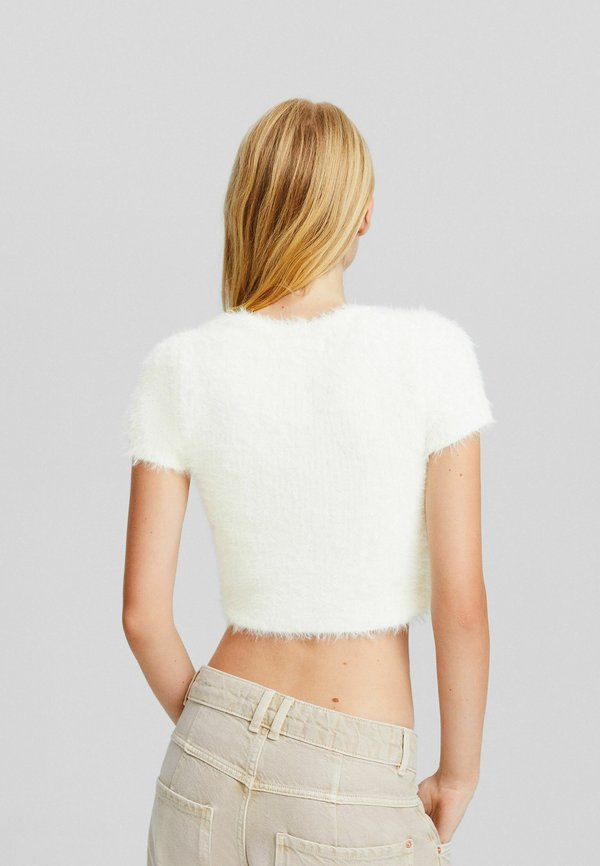 Bershka SHORT SLEEVE FUZZY