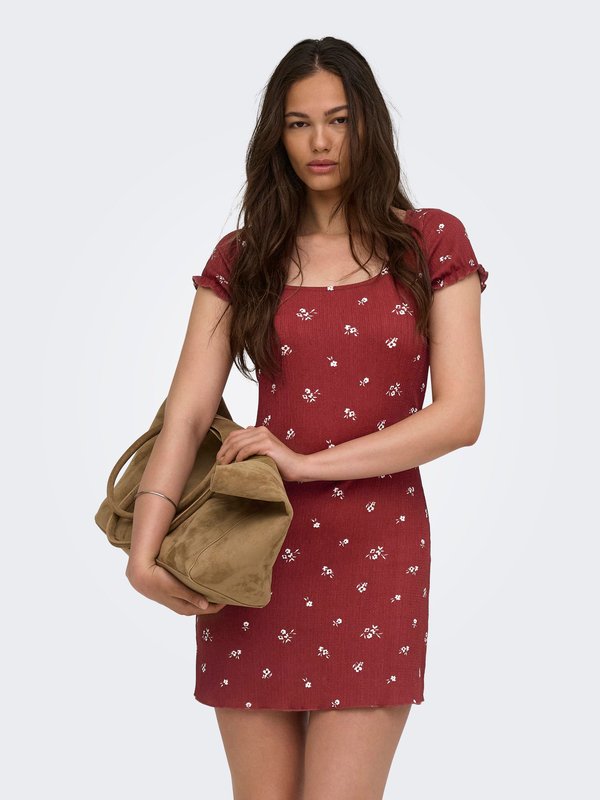 ONLY ONLHILLARY Short - Day dress - spiced apple