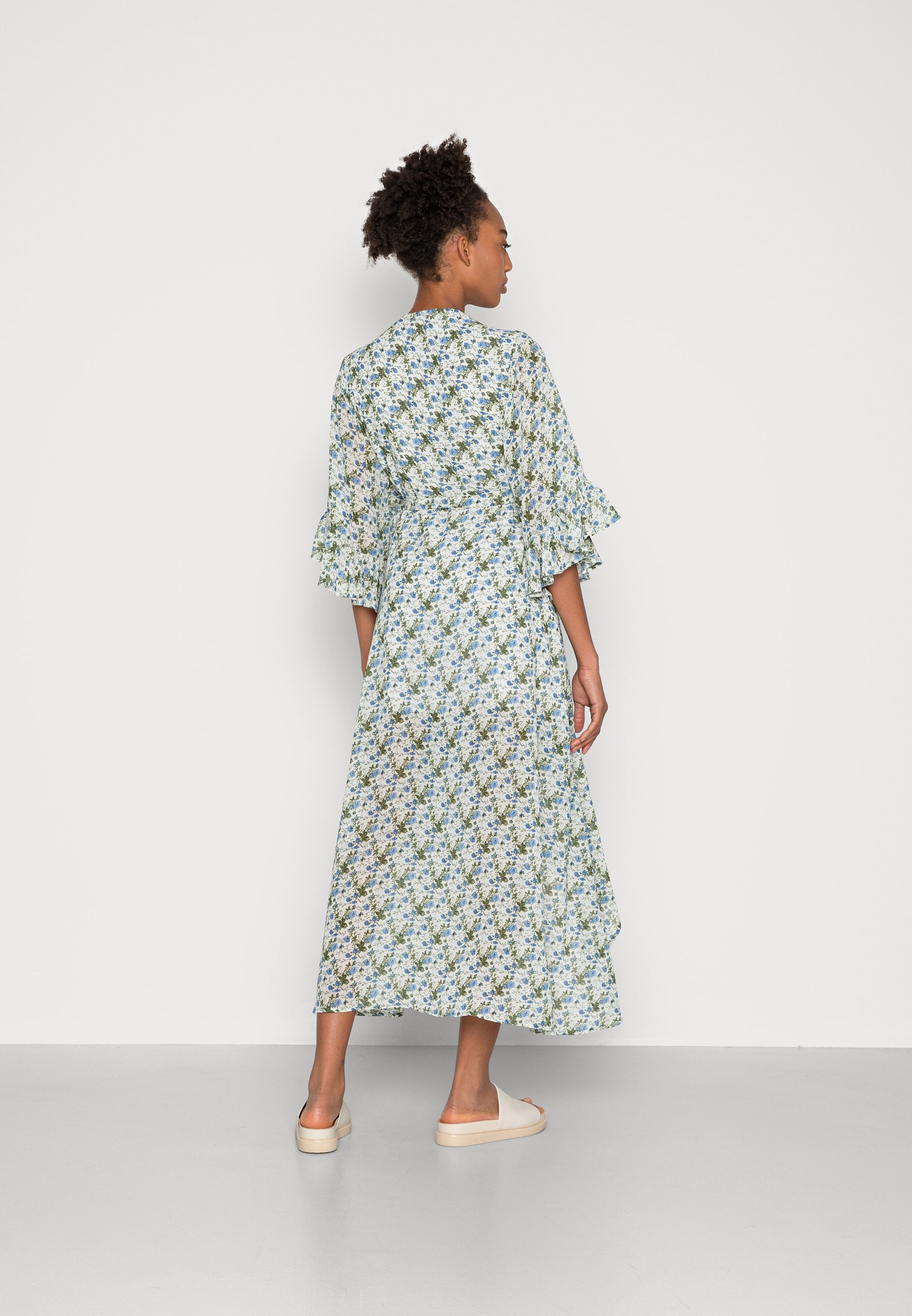 Colourful Rebel ALICE FLOWER WRAP DRESS