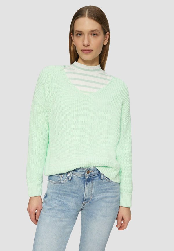 s.Oliver RELAXED FIT  - Jumper - minze