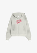 Bershka CROPPED PRINTED - Hoodie - grey
