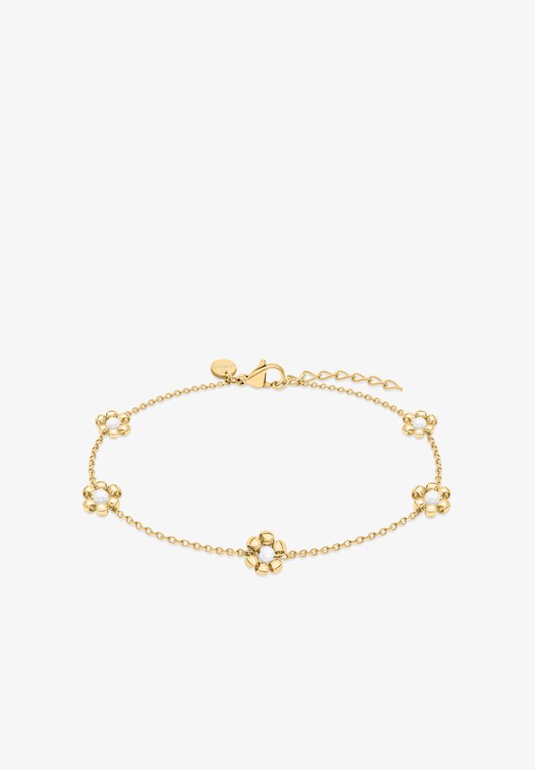 s.Oliver FLOWER - Bracelet - gold-coloured