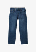 Mango Straight leg jeans - dark blue