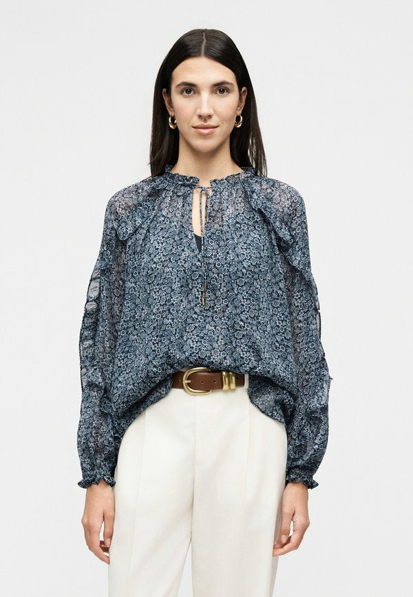 MICHAEL Michael Kors FLORAL RUFFLE