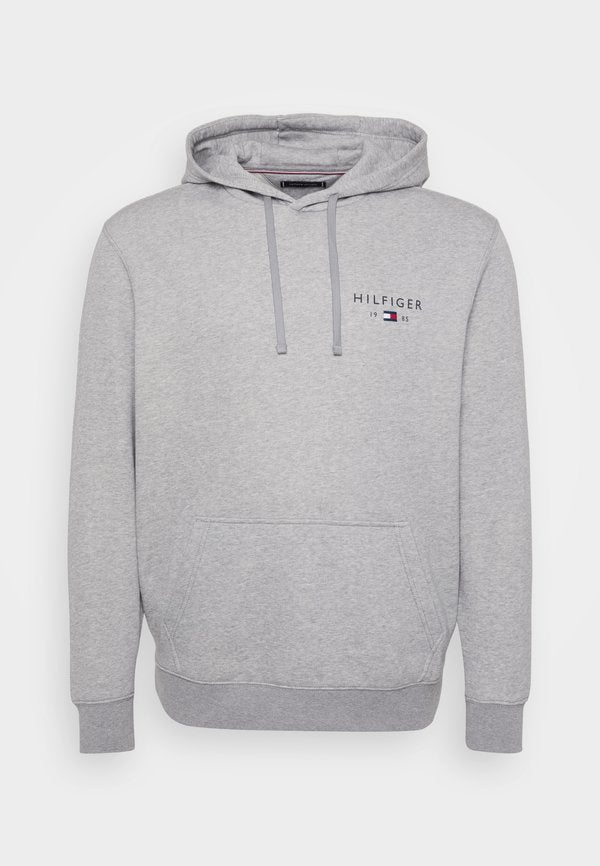 Tommy Hilfiger BRAND LOVE HOODY - Hoodie - medium grey heather
