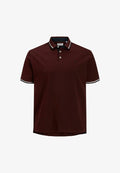 Jack & Jones JJEPAULOS POLO SS NOOS PLS - Polo shirt - fired brick
