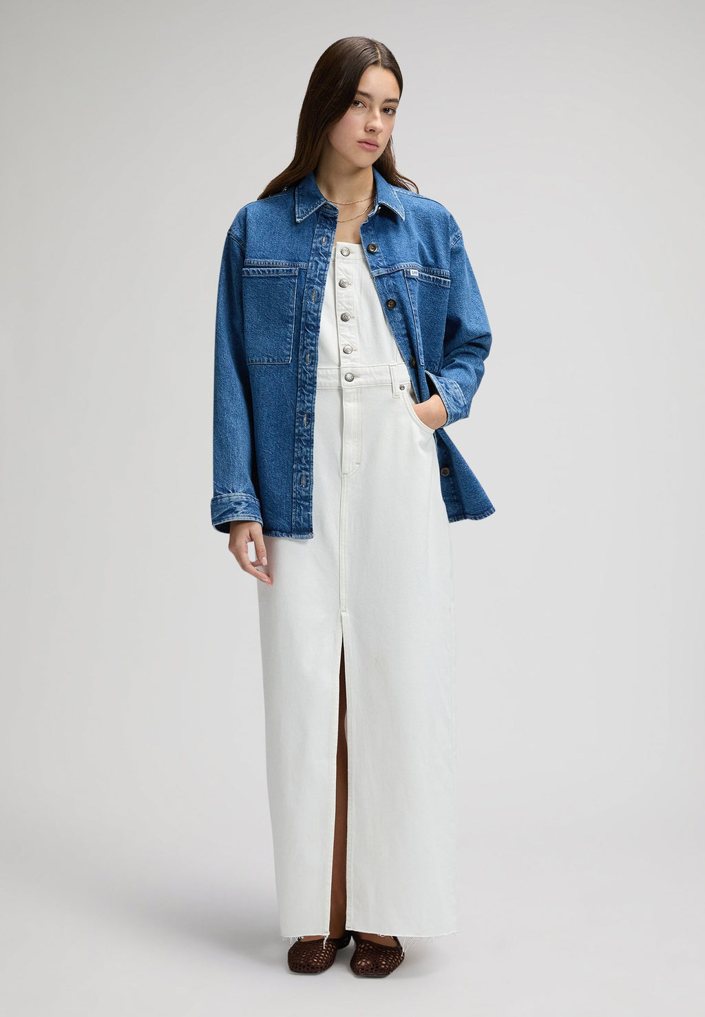 Lee MAXI DENIM DRESS
