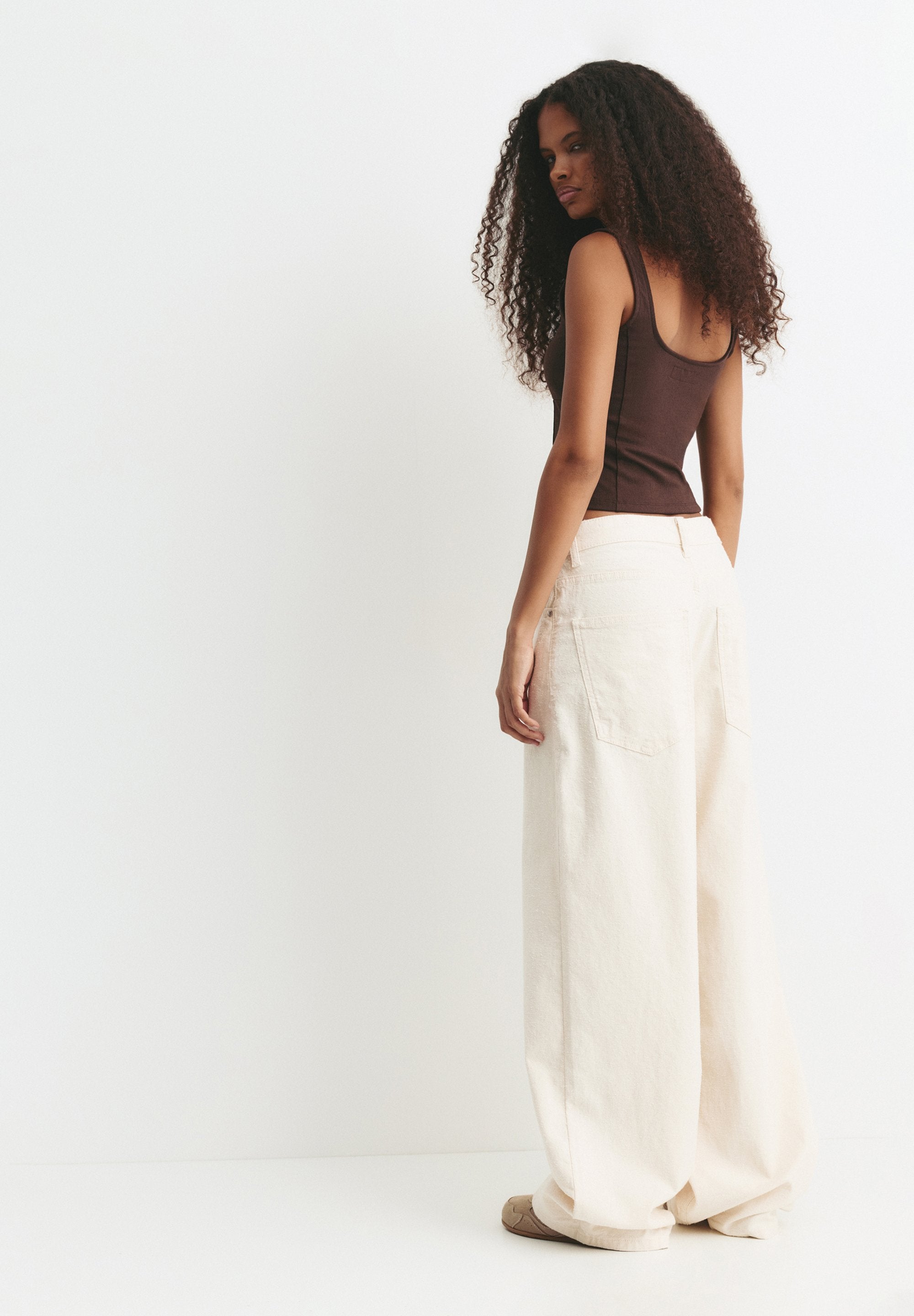 PULL&BEAR STRAPPY CORSETRY INSPIRED