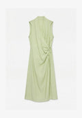 Vero Moda DRESS VMOLINE LONG DRESS - Day dress - fog green