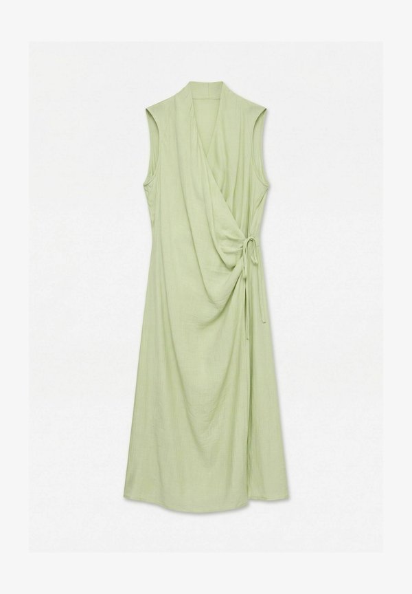 Vero Moda DRESS VMOLINE LONG DRESS - Day dress - fog green