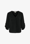ONLY TOP ONLMETTE TOP - Blouse - black